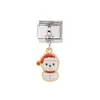 Pulseira com Módulo de Fivela de Encaixe Nova Transfronteiriça Combinação Livre Acessórios de Decoração de Natal Pulseira Pingente Venda Quente na Amazon