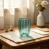Portavelas de vidrio hechos a mano, soportes creativos para velas perfumadas, piezas de decoración para el hogar, disponibles en varios colores, adecuados para regalar, uso en la oficina o para usar en casas de huéspedes