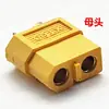 Conector de alimentación macho y hembra XT60 en stock conector de batería de modelo de coche modelo enchufe de batería ESC enchufe T cabeza de banana de 3.5