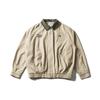 Roupa Masculina North Boundary Marca Americana Moderna 2025 Outono Novo Jaqueta de Trabalho Retrô Masculina Bordada Solta Casual