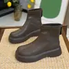 Botas Martin versátiles para mujer, nuevas botas estilizadas de otoño e invierno 2026, botas Chelsea de suela gruesa que aumentan la altura, botas de algodón afelpado.