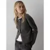 Nothing written Cárdigan de Lana para Mujer, Nuevo Estilo Otoño/Invierno, Tacto de Alta Gama, Tejido para Mujeres Petites