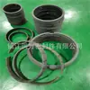Anillo de pistón de fibra de carbono PTFE para compresor de aire, anillo guía, anillo de soporte reforzado resistente al desgaste, anillo de sellado PTFE