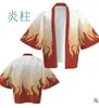 Anime Demon Slayer Demon Slayer Ropa para Adultos y Niños Cardigan con Estampado de Tanjiro Nezumi Capa Kimono