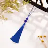 Marcador de Página com Franja de Borla de Sementes de Cabaça 8cm Pingente Pequeno para DIY Borlas Ornamentos de Estilo Antigo Charms Sachês Perfumados Caixa de Presente Acessórios para Headwear