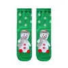 Comercio Exterior Transfronterizo Europeos y Americanos Calcetines Navideños Más Vendidos Estilo Nuevo Papá Noel Renos Muñeco de Nieve Calcetines de Media Pantorrilla para Hombres y Mujeres