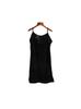 Shenzhen Nanyou Vestido de tirantes de verano nuevo sexy de alta gama para mujer Hepburn negro lentejuelas de industria pesada adelgazante