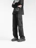 Pantalones Rectos Funcionales Estilo Americano para Hombre, Nuevos Pantalones Cargo de Bolsillo de Verano, Pantalones Casuales Sueltos Versátiles con una Caída Elegante