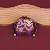 Bolsinhas de Brocado Estilo Antigo, Saquinhos Meia-Lua com Cordão de Contas, Bolsinhas Vazias, Sacos para Armazenamento de Presentes de Joias Atacado