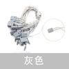 Cuerda para Etiqueta Colgante de Color al por Mayor de Fábrica Cabeza Cuadrada de Nylon Cuerda para Etiqueta Colgante de Color Cuerda para Etiqueta Colgante de Lanyard de Cabeza Cuadrada para Ropa Bolsas