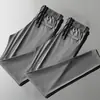 Pantalones Largos de Seda Hielo Finos para Hombre Verano Talla Grande Elásticos de Secado Rápido Casuales Sueltos Deportivos Transpirables de Pierna Recta Pantalones para Hombre