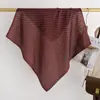 Protección para el Cuello Color Sólido Lunares Algodón y Lino Bufanda Cuadrada para Mujer 2026 Nuevo Estilo Bufanda Pequeña Primavera y Verano Bufanda Elegante para el Cuello Bufanda Triangular