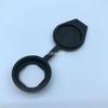 Accesorios de cerradura: WP002 cubierta impermeable de PA negra, funda de lluvia de nailon, cubierta antipolvo