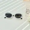 Novos óculos de sol infantis com armação oval da moda, óculos de sol para bebês estilo moda coreana, óculos para meninos e meninas mesmo estilo foto