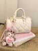 Almohada de bolso de nicho súper popular transfronteriza para mujer, nuevo bolso mini Boston 2026, bolso de hombro y bandolera de moda