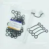 Matraz Volumétrico de Laboratorio, Bureta, Tubo Colorimétrico, Tapón, Tapa de Botella, Cable de Conexión, Cuerda de Sujeción, Anillo de Algodón, Anillo de Goma, Anillo de Vidrio Químico