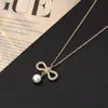 Nuevo Collar de Perlas de Lujo 2026 con Letra y Diseño de Cinco Estrellas, Estilo de Moda Versátil Vintage, Cadena para Suéter de Primavera al por Mayor