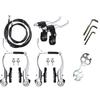 Palanca de Freno para Bicicleta de Montaña, Palanca de Freno de Montaña, Freno Todo de Aluminio, Freno V Plegable, Palanca de Freno Todo de Aluminio, Cable de Freno, Juego de Cables de Freno
