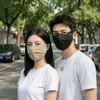 Mascarilla solar para adelgazar el rostro para mujer, ciclismo al aire libre, a cuadros, deportes, transpirable, protector solar, protección para las comisuras de los ojos, mascarilla de seda helada, estilo retro