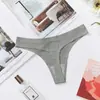Ropa interior de mujer de comercio exterior sexy transparente seda hielo cintura baja sin costuras bragas de mujer tanga