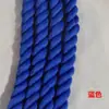Cuerda de tendedero de mano de colores Nylon tejido Colcha Hecho a mano Decoración DIY Resistente al desgaste Trenzado Exterior para secar al sol Blanco