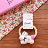 Clip de Pato de Conejo con Estampado Lindo para Niña de Primavera y Verano Cuerda de Cabeza de Animal Lindo para Niña Par de Clips Laterales para Padres e Hijos