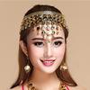 Jinhang Craft Dança do Ventre Headband Headwear Adulto Dança do Ventre Dança Moeda Cabelo braçadeira Cabelo Banda Dança Acessórios de Desempenho