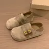 Zapatos Birkenstock para Mujer con Aumento Oculto de Altura y Suela Gruesa Cobertura Total 2026 Nuevo Otoño Birkenstock Planos Mocasines