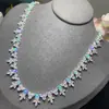 Collar de Ópalo Natural Puro, Piedra Principal Limpia de Cristal y Llena de Color Fuego 4*5mm Plata S925 Incrustación de Precisión