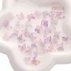 10 vidrio de imitación checo mariposa pequeña estilo antiguo accesorios hechos a mano DIY making pasadores borla accesorios para el cabello materiales