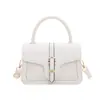 Elegante bolso de mano para mujer, nueva colección 2026, moda coreana, diseño de nicho, bolso de hombro versátil para otoño, bolso cuadrado pequeño que se puede llevar en la mano o cruzado