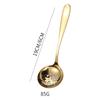 Cross-border Amazon 304 Aço Inoxidável Louça Colher Colher Hotel Western Food Hot Pot Sopa Colher Sopa Vazamento Sopa Shell Spoon