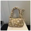 2026 Nuevo Estilo Coreano Juvenil Bolso Cruzado de Lunares para Mujer 2026 Nuevo Bolso de Hombro Versátil de Gran Capacidad