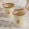 Cubo de Basura para Uso Doméstico 2026 Modelo Nuevo para Sala de Estar, Dormitorio, Dormitorio, Dibujos Animados Lindo de Alto Valor Cubo de Basura para Baño