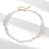 Collar vintage de perlas de agua dulce irregulares y barrocas para mujer, nuevo estilo de moda, collar de perlas extraterrestres, cadena de clavícula para mujer