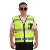 Colete refletivo personalizado colete refletivo colete de construção casaco roupas refletivas colete refletivo de saneamento logo