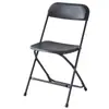 Silla Plegable de Plástico para Exposiciones Procesamiento de Exportación Personalización Plus Logo Alquiler para Exposiciones Silla de Oficina para Bodas Plegable