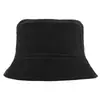Sombrero de Pescador de Color Sólido Liso de Alta Calidad, Personalizado al por Mayor, Transfronterizo, Casual, Adelgazante, Moderno, Versátil, Sombrero Cubo