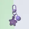 Criativo Colorido Geleia Estrela Fofo Redondo Chaveiro Pingente Menina Coração Bolsa Pequeno Presente Ornamento Atacado