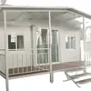 Casa Contêiner Dobrável Personalizada de Duas Asas com Pátio Pousada Hotel Quarto Decoração Fina Caixa Expansível Móvel Casa de Atividades
