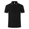 Nueva camiseta de verano, manga corta, polo para hombre personalizado de fábrica, ropa de trabajo de algodón piqué, top casual de alta elasticidad