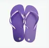 Pantuflas Planas Casuales de Color Sólido Hechas a Medida por el Fabricante, Chanclas Blancas para Mujer, Sandalias de Playa, Se Pueden Imprimir con Logo, Patrón y Color