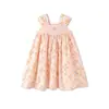 Ropa Infantil Balabala Vestido para Niña Falda de Bebé 2026 Nuevo Vestido de Verano Exquisito Vestido Largo Bordado Tridimensional