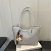 Bolsa Tote de Ombro Versátil, Elegante, de Alta Qualidade, Simples, Grande Capacidade, Novo Estilo Verão 2026, Fashion
