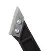 Cuchillo de limpieza, cono dentado, para baldosas de cerámica, herramienta de borde negro, para baldosas de piso, junta de hebilla, agente de belleza para juntas, herramienta de unión para construcción
