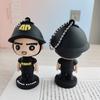 Memoria USB de Música para Coche de 16g Adorno de Muñeca Estuche Dibujos Animados PVC Goma Suave Adorno Caja Misteriosa Regalo