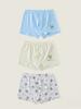 Ropa Interior Infantil Oso Café Negro 7A Algodón Modal Alta Calidad Alta Densidad Boxer de Dibujos Animados para Niños Ropa Interior para Bebé En Caja