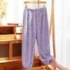 Pantalones de Pijama Gruesos con Forro de Polar, Pantalones Largos, Otoño Invierno, Coral, Holgados, Cálidos, Hada, Franela, Casual, Tallas Grandes, Ropa de Casa