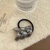Diadema de Metal Trenzado de Alta Gama, Cuerda para el Cabello Retorcida Cepillada de Lujo Ligero, Banda para el Cabello de Estilo Retro Nicho, Goma para el Cabello de Mujer