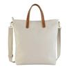 Bolsa de Lona Transfronteriza con Logo Personalizado, Bolso de Mano Tipo Tote para Hombre de Cuero PU Curtido Vegetal, Bolso Cruzado de Mensajero de Alto Grado para Comercio Exterior